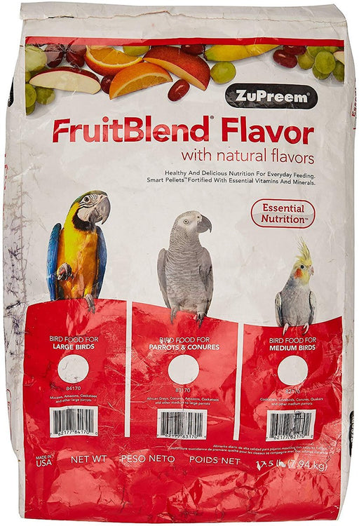 Photo of ZuPreem-Zupreem Avian Maintenance Fruit Blend Flavor Bird Food-Large Bird-17.5 lb-from Pet Wish Pros