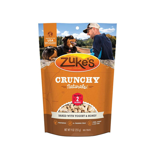 Photo of Zukes-Zuke's Crunchy Naturals Baked Dog Treats-2 calories-Yogurt & Honey-9 oz-from Pet Wish Pros