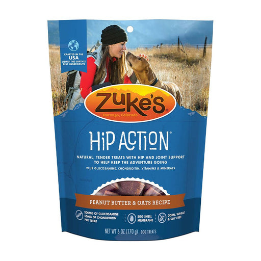 Photo of Zukes-Zuke's Hip Action Dog Treats-Peanut Butter & Oats-6 oz-from Pet Wish Pros