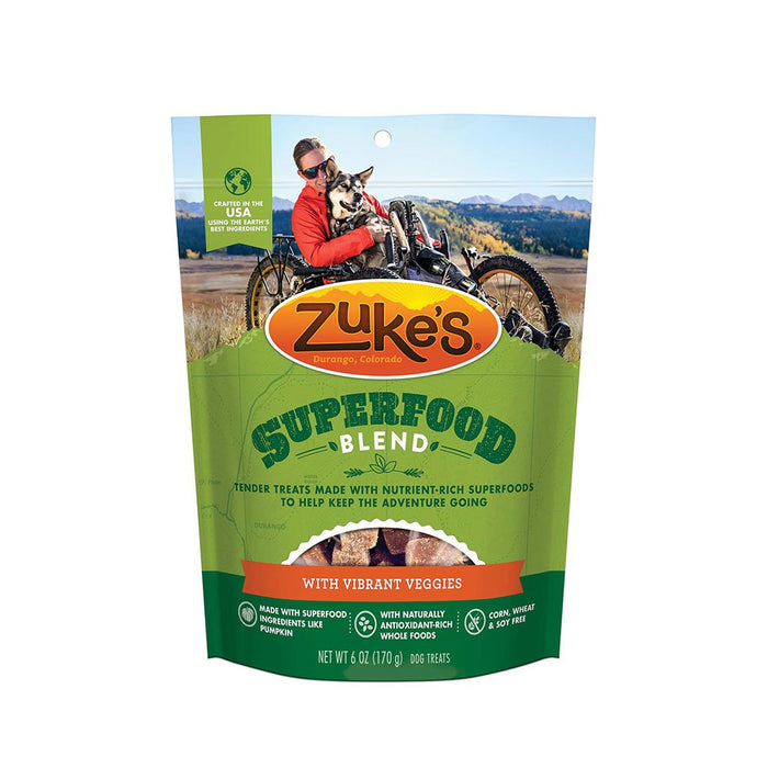 Photo of Zukes-Zuke's SuperFood Blend Dog Treats-Vibrant Veggies-6 oz-from Pet Wish Pros