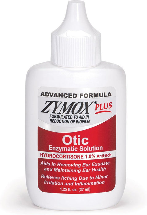 Photo of Zymox-Zymox Plus Otic Enzymatic Solution with Hydrocortisone-1.25 oz-from Pet Wish Pros